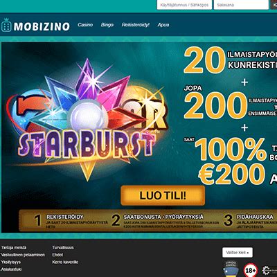 Mobizino casino bonus